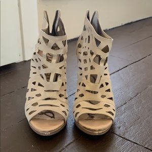 Tan Gladiator Heels